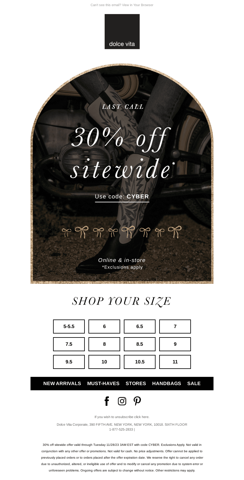 CYBER MONDAY ENDS TONIGHT