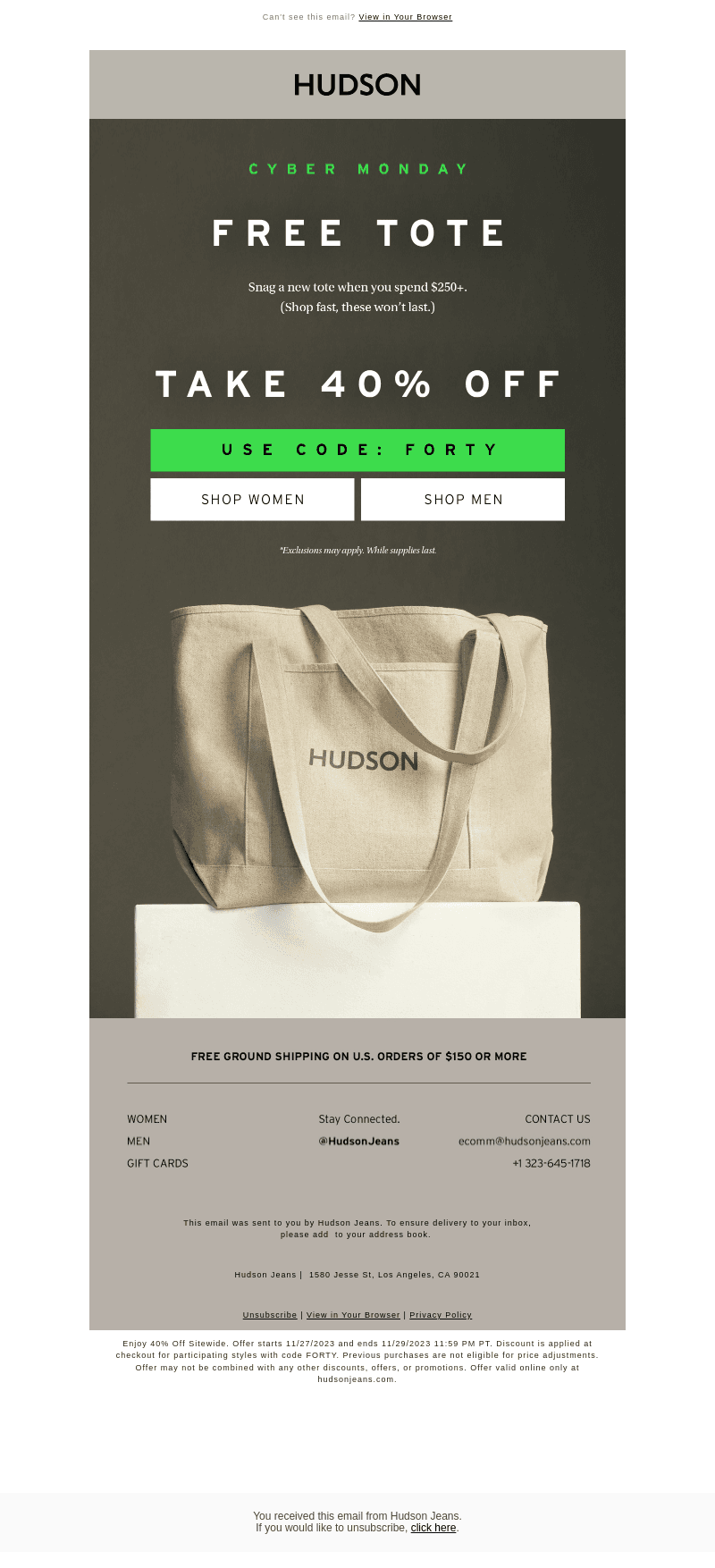 40% Off + Special Gift