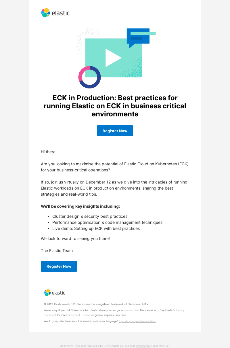 New webinar: Optimise Elastic on ECK for Critical Environments