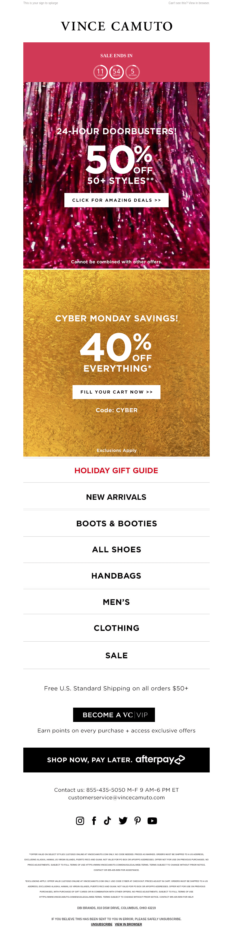 ✨DOORBUSTERS✨ + 40% OFF!