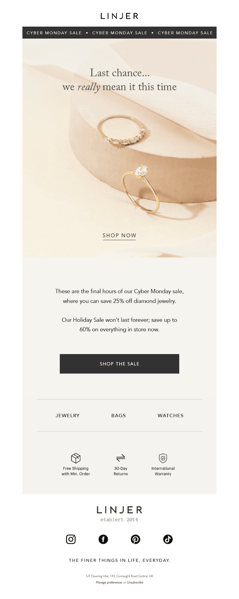 Last chance…we really mean it this time