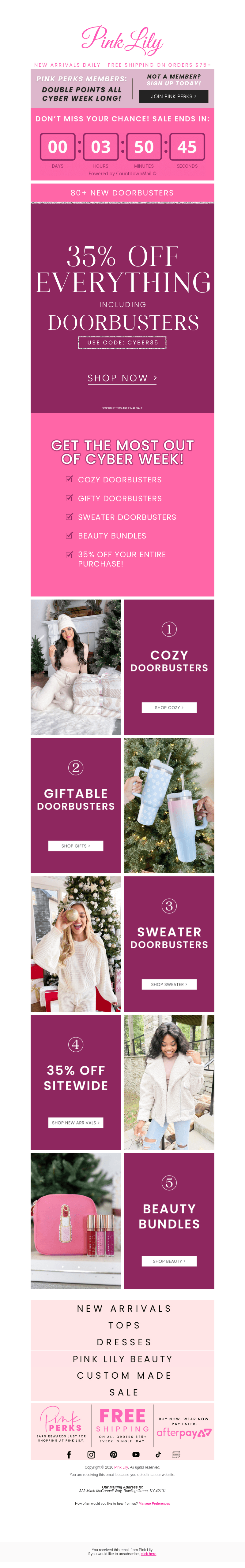 FINAL HOURS: 35% OFF SITEWIDE ends soon!