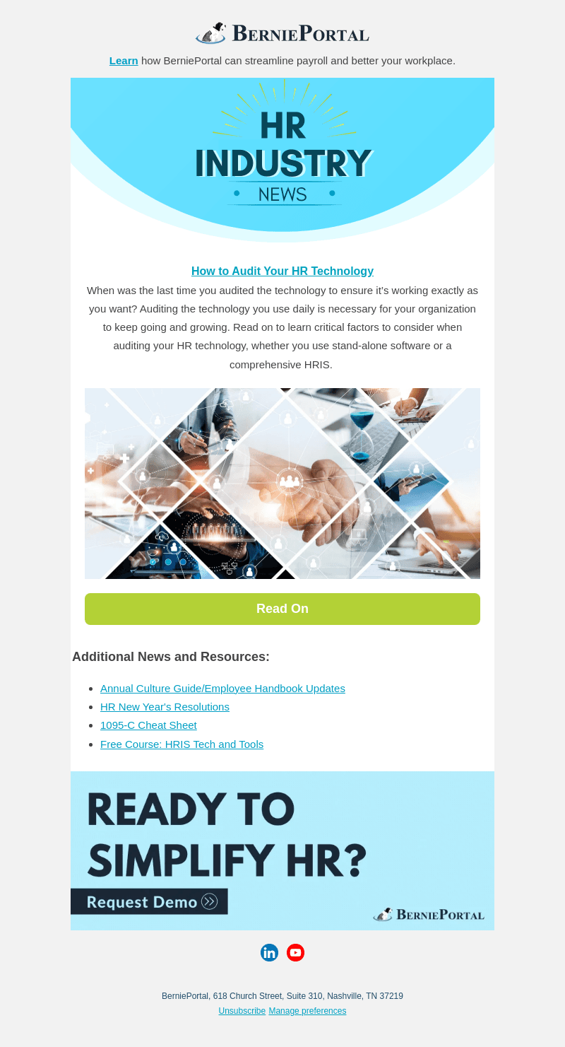 New Year Prep: Audit Your HR Tech