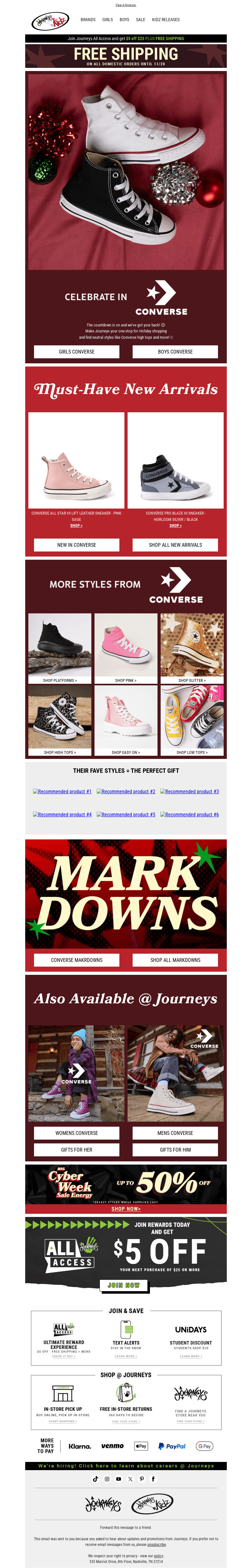Gift Giving Made Easy w/ Converse 🎁