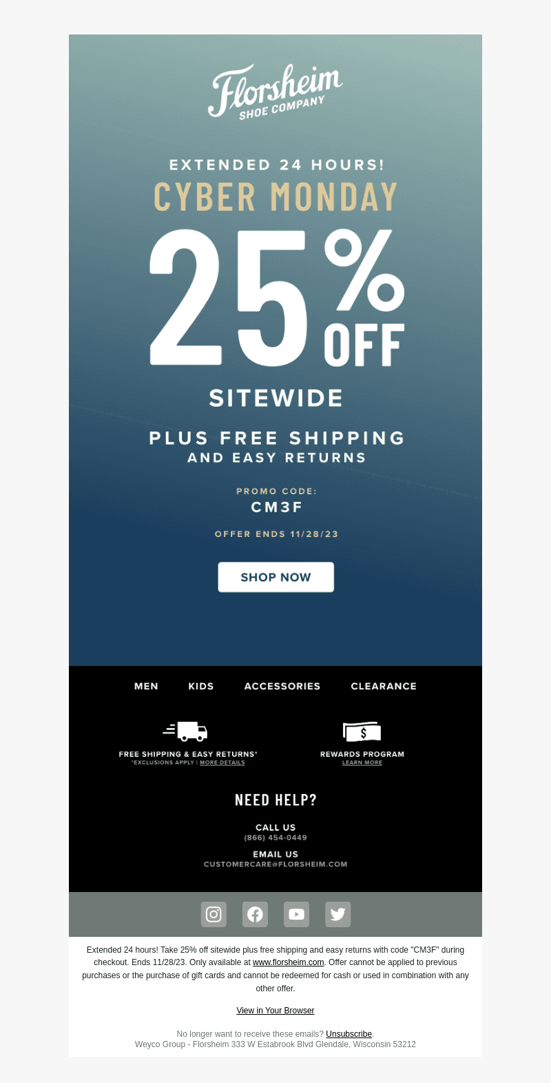 FINAL HOURS! 25% Off + Free Shipping