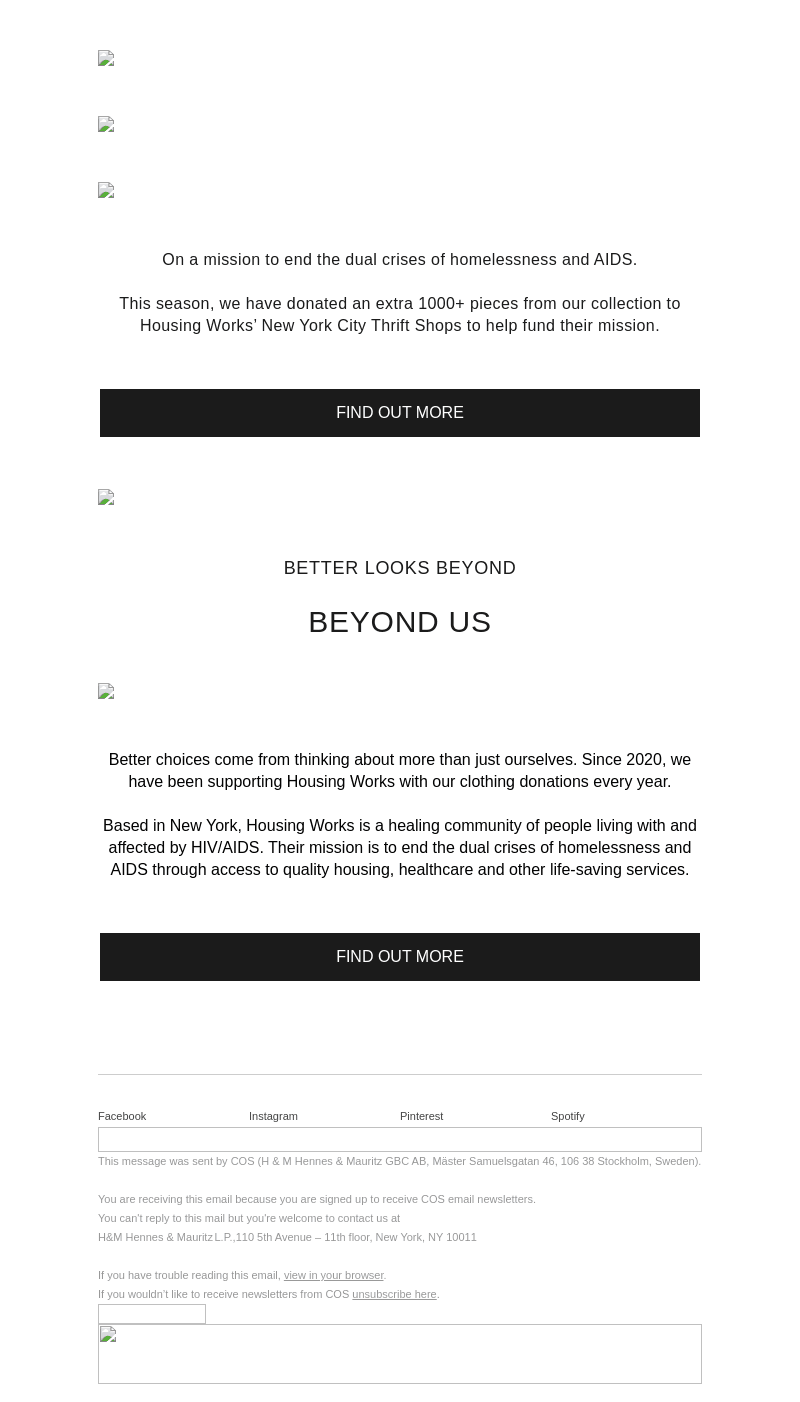 COS email from Tue, Nov 28, 2023