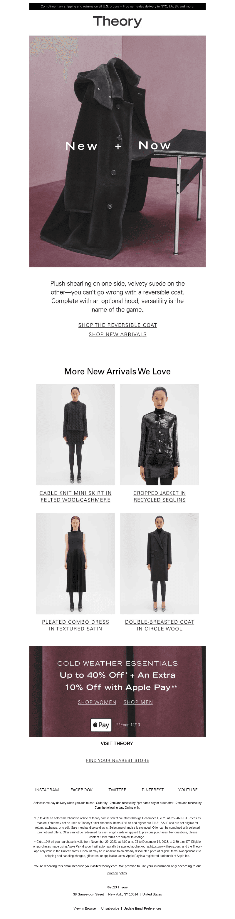 New Arrivals: Sumptuous Shearling