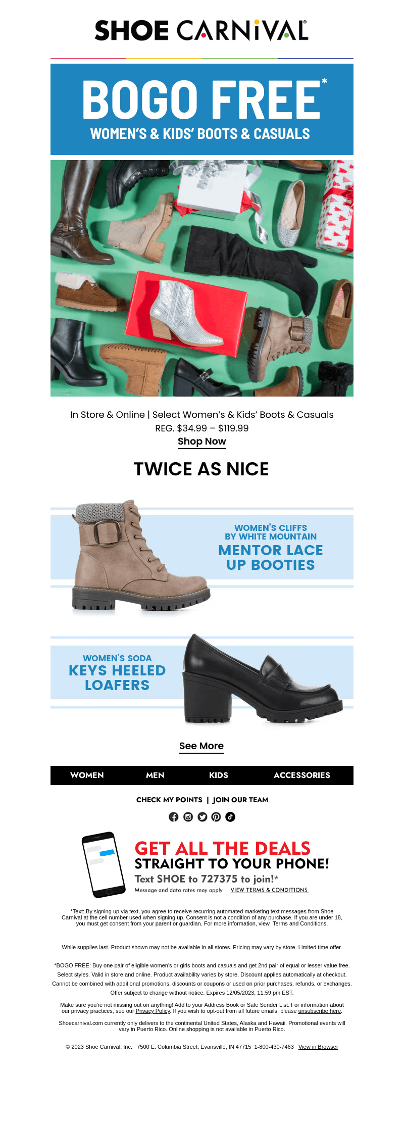 Did someone say free shoes?!