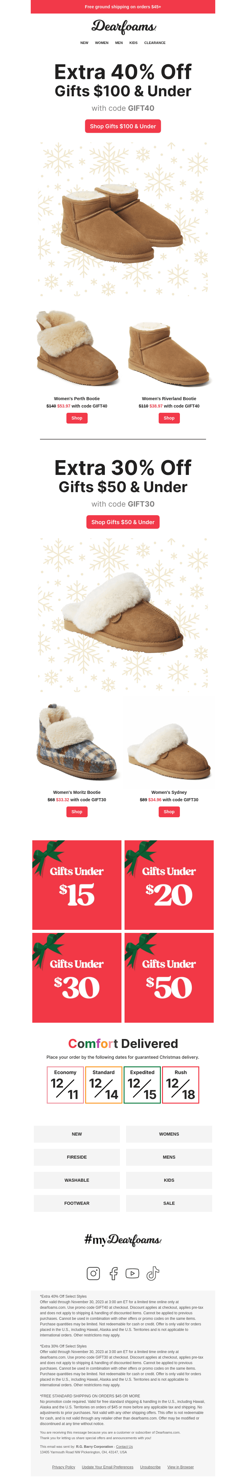 Final Hours ﻿❄️ Extra 40% off Gifts $100 & Under