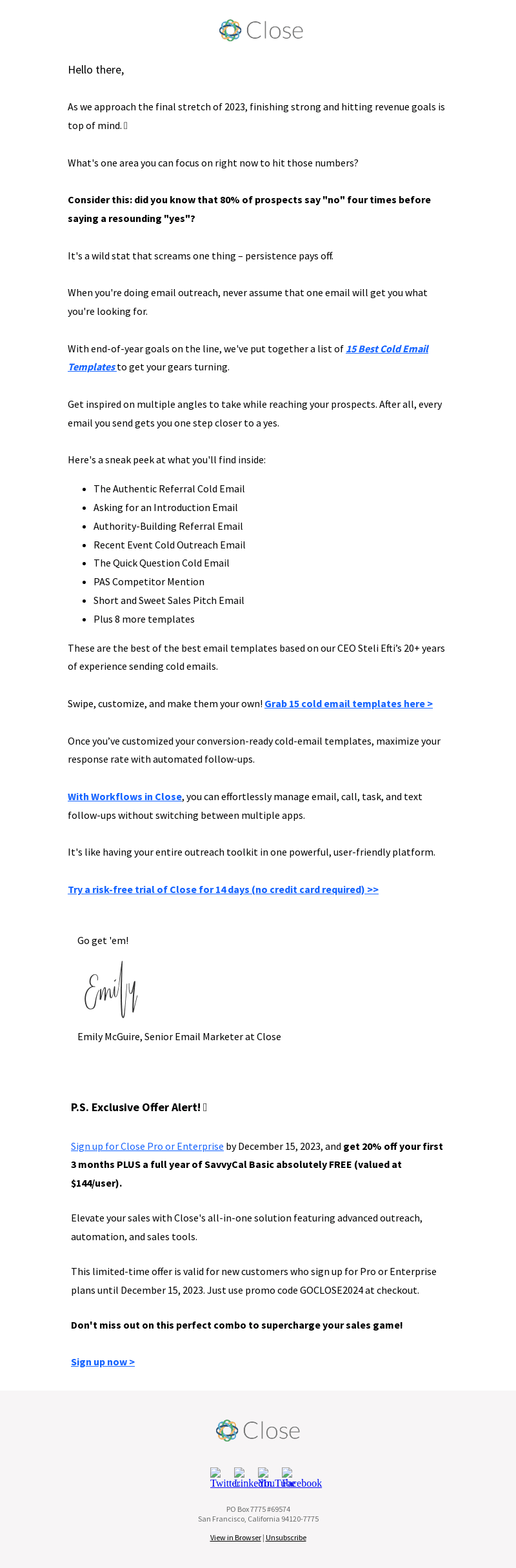 Last chance to conquer your 2023 goals – resources inside!