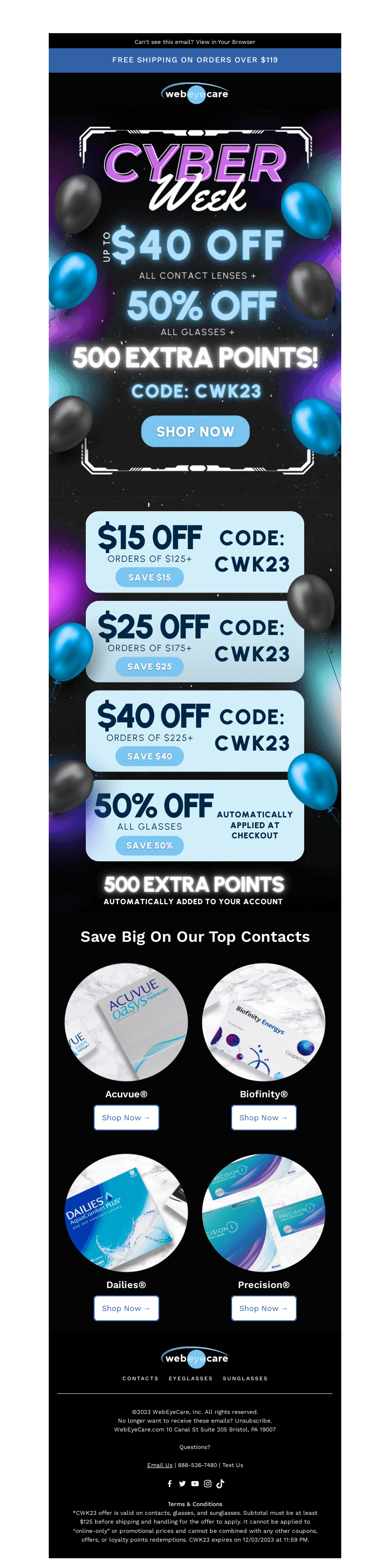 Unmissable Cyber Week Discounts Inside!