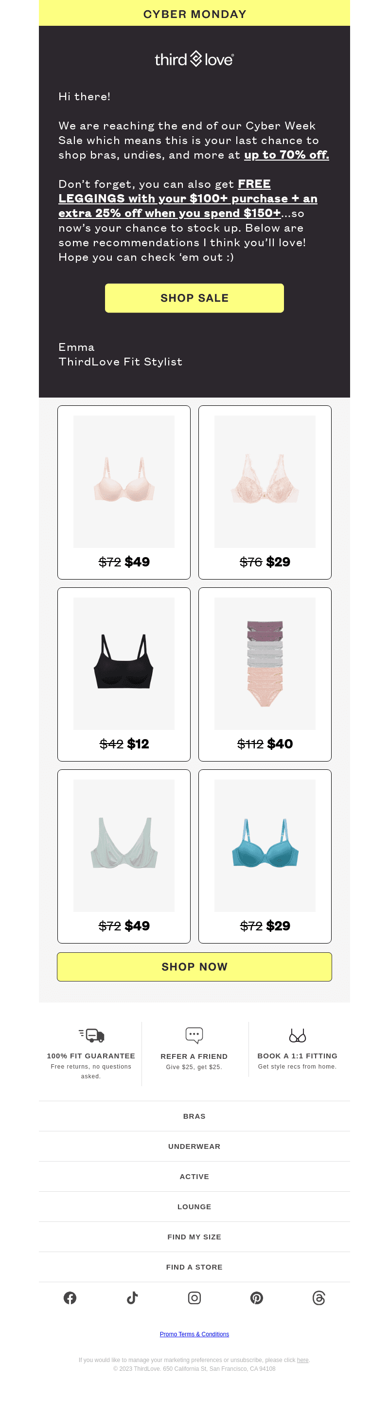 Shop up to 70% off while you can!