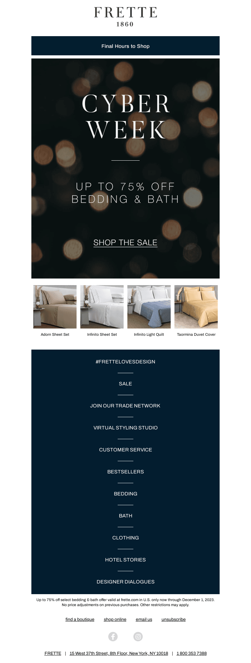 Ends Tonight | Cyber Week