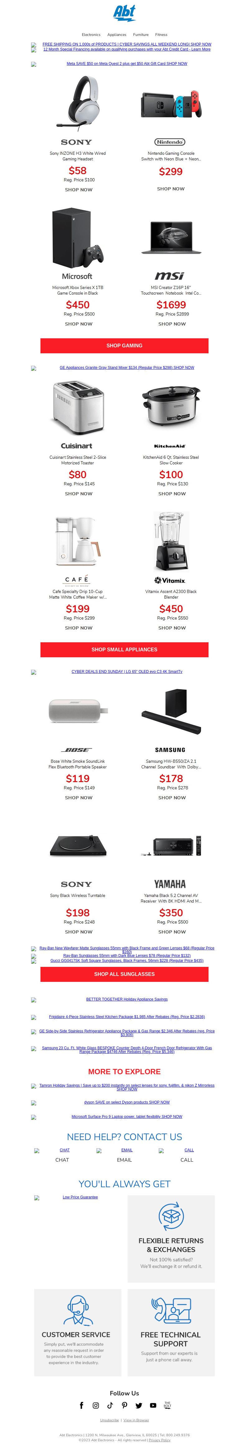 Cyber Savings Keep Going All Weekend!