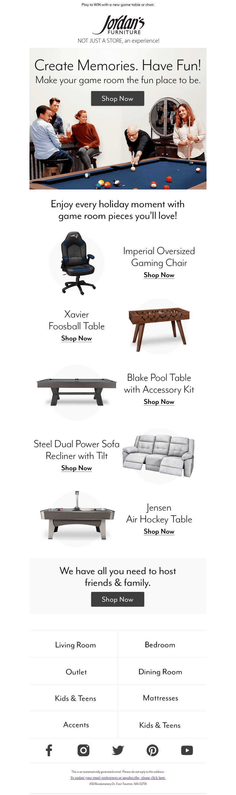 Make your space the FUN place to be!