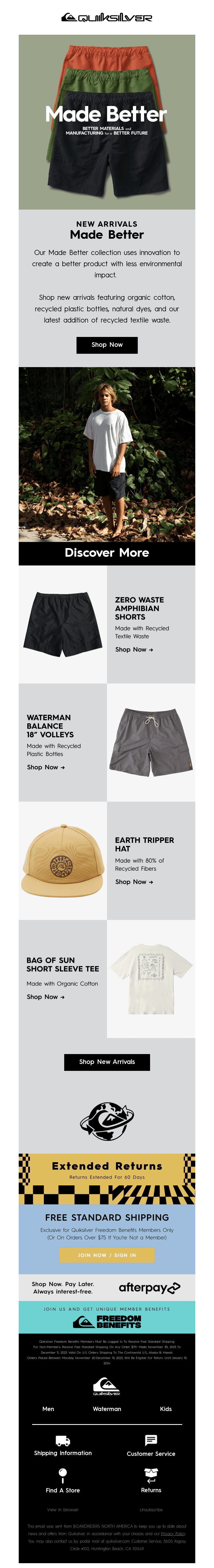 Just In: New Made Better Styles
