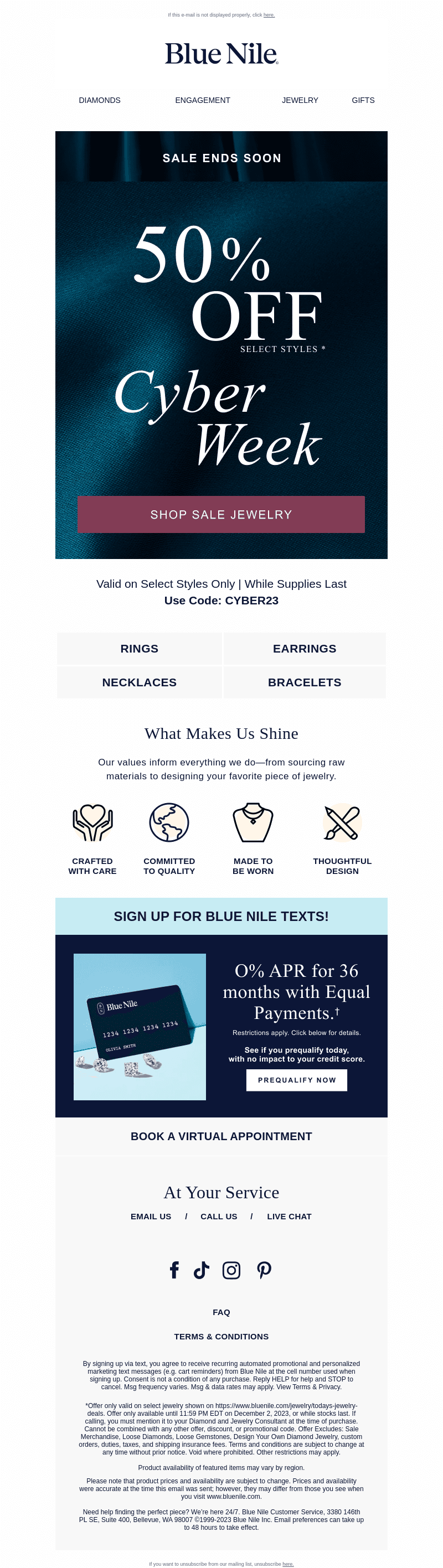 LAST CALL to Save 50% During Cyber Week