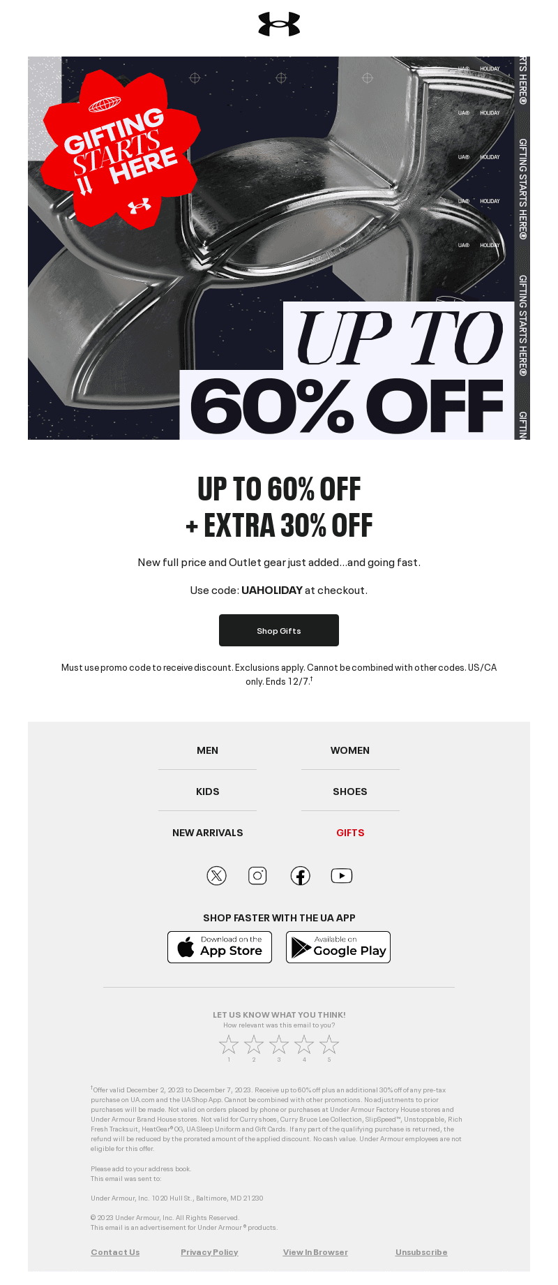 Up to 60% off still going strong…