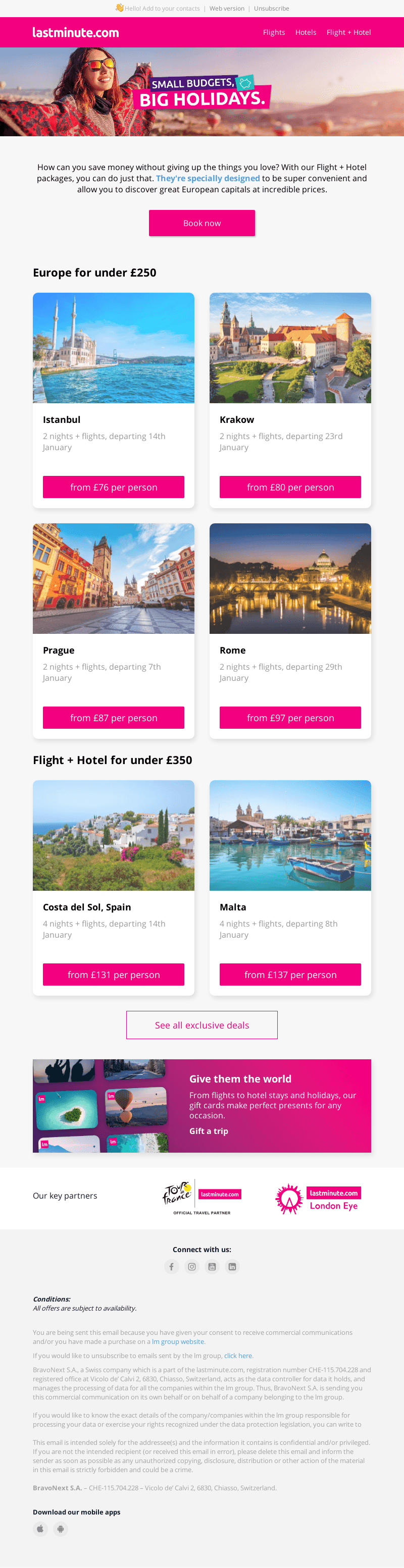 Travel more, spend less