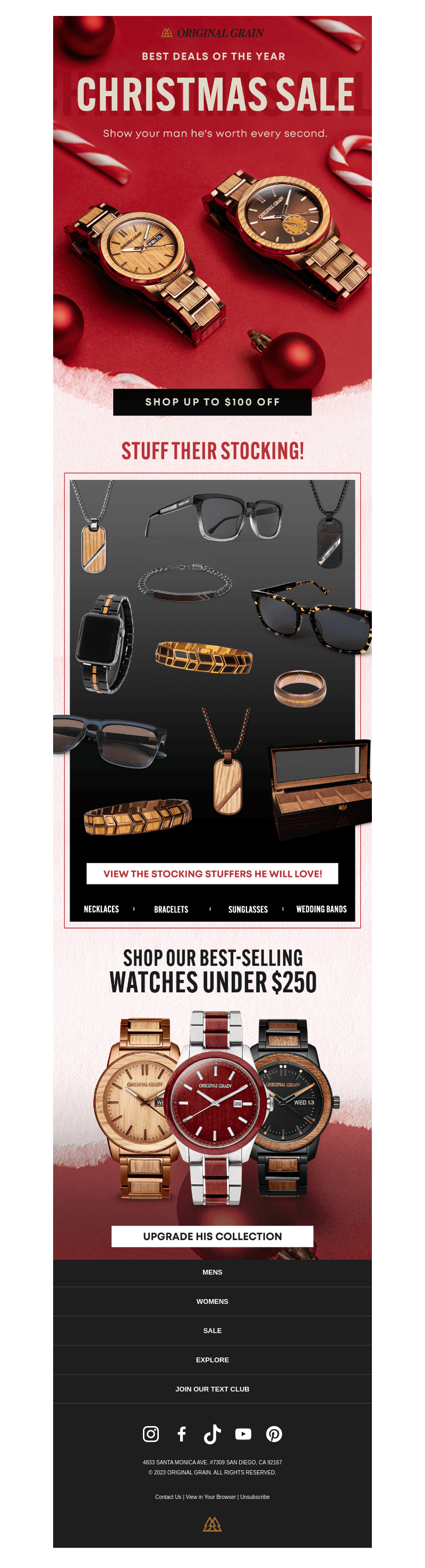 Christmas Sale & Stocking Stuffers