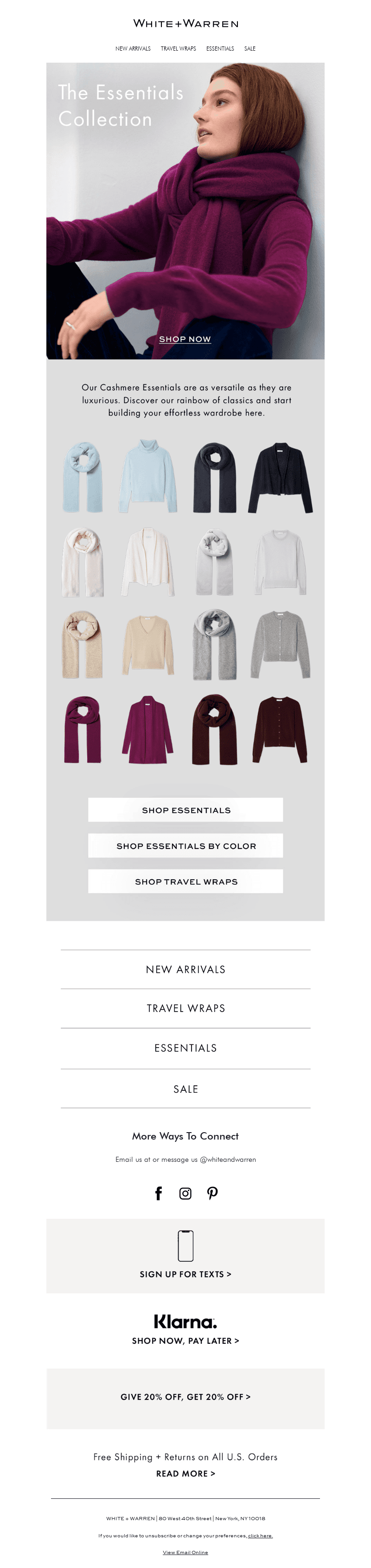 Your Cashmere Wardrobe Starts Here