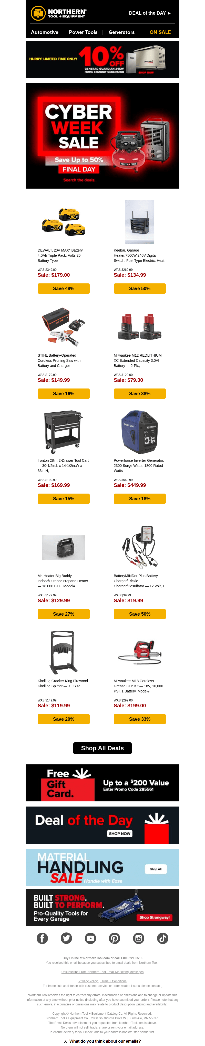 FINAL HOURS: Cyber Specials End Soon!