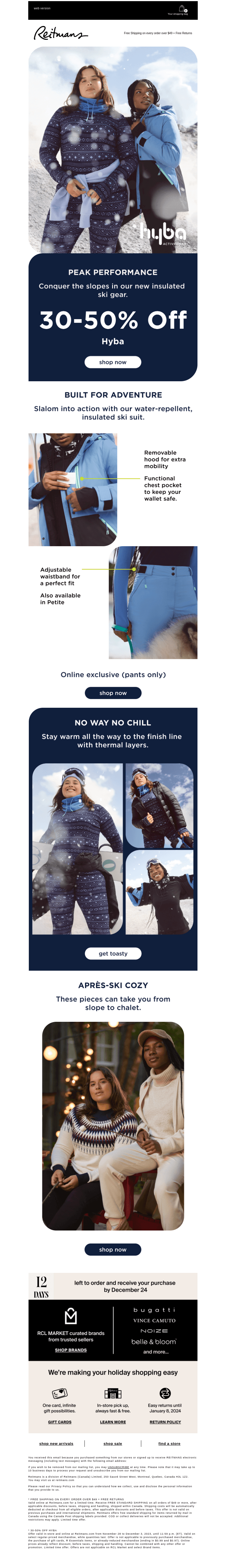 Hit the Slopes in new Hyba