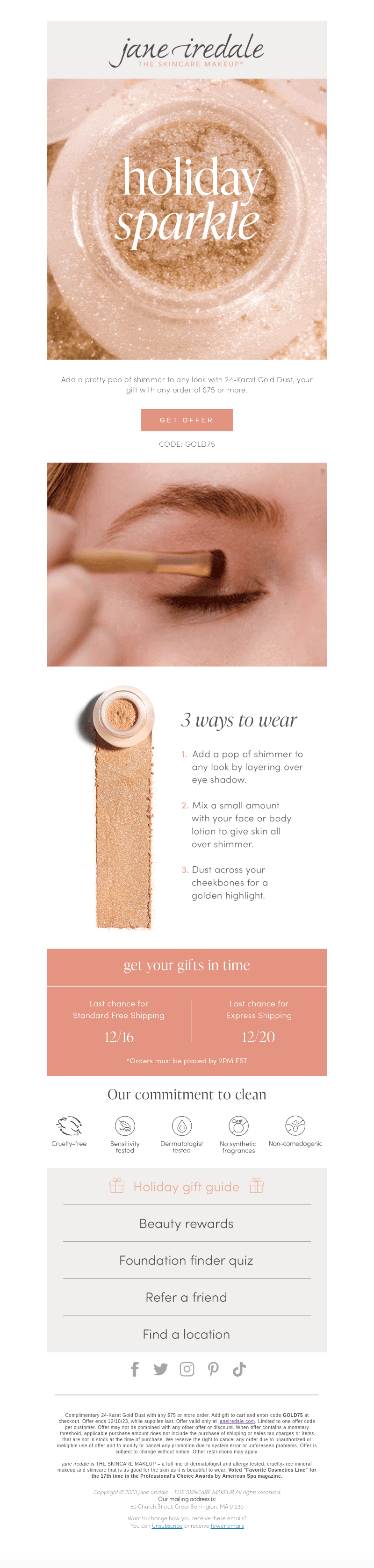 Bring out your holiday sparkle
