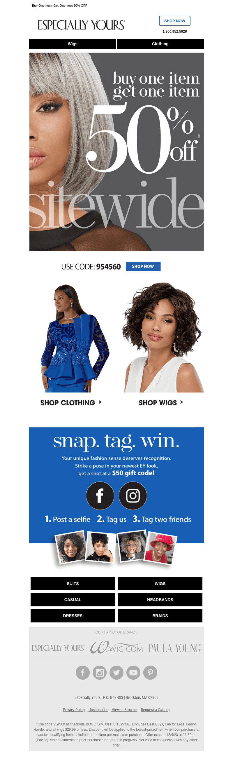 BOGO 50% OFF Sitewide – Today Only!