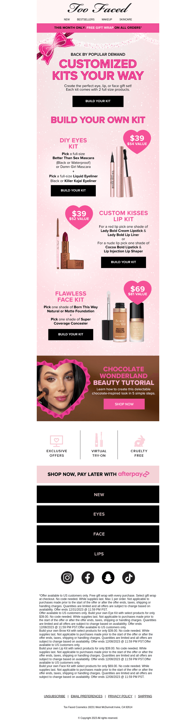 NEW! Save Up To 25% With Custom Kits