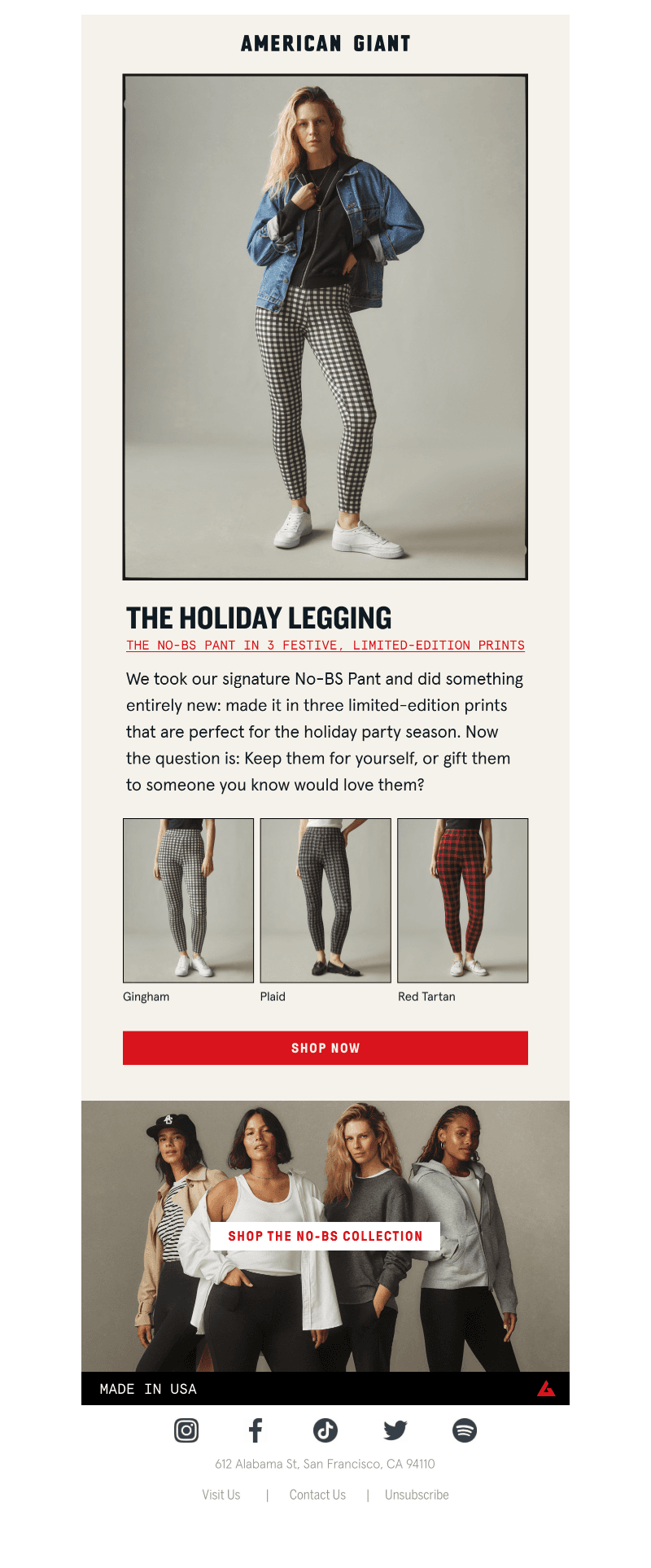 NEW Holiday Legging