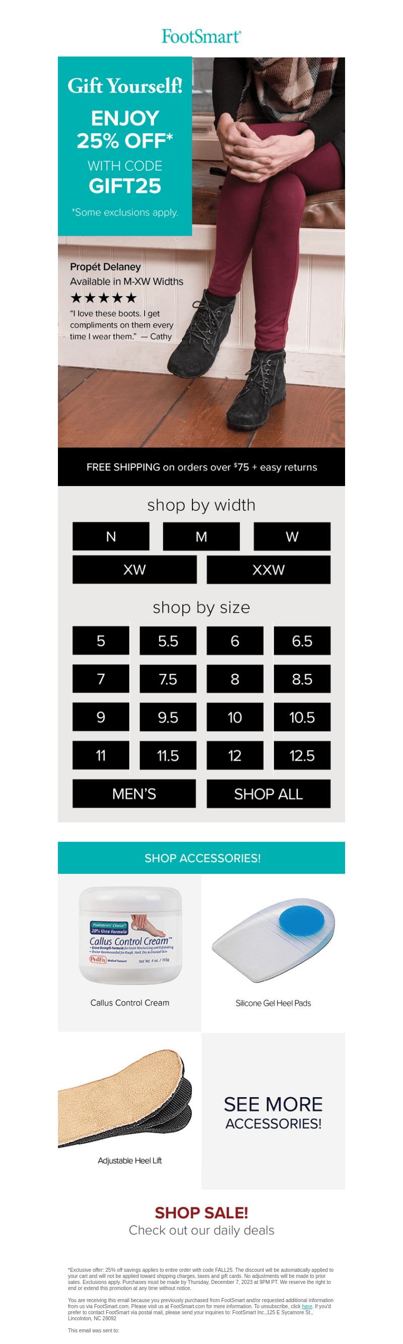 Gift Yourself! Enjoy 25% Off