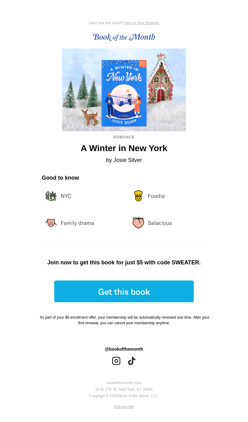 An NYC meetcute...