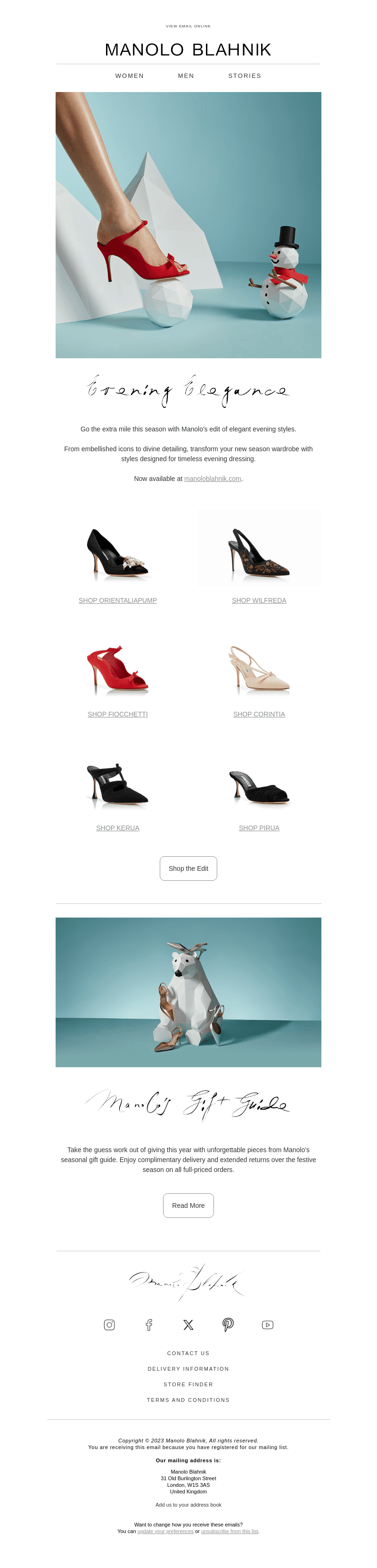 Evening Elegance | Shop the Winter Collection