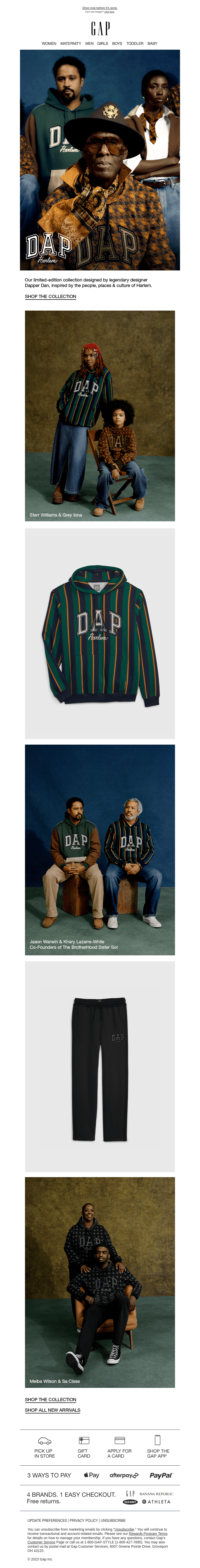 NEW DAP x GAP DROP