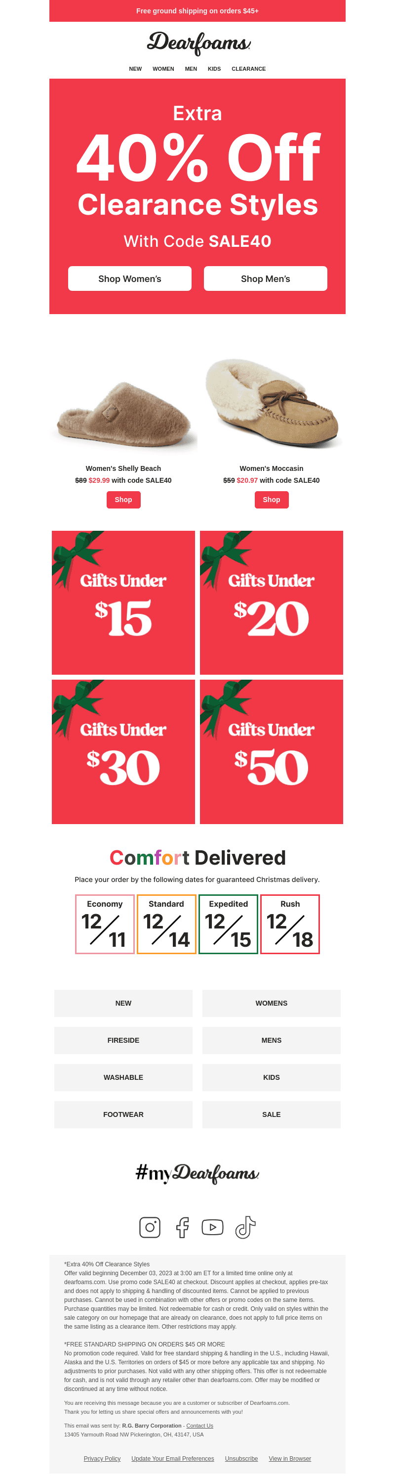 Affordable Gifts—Extra 40% off Clearance