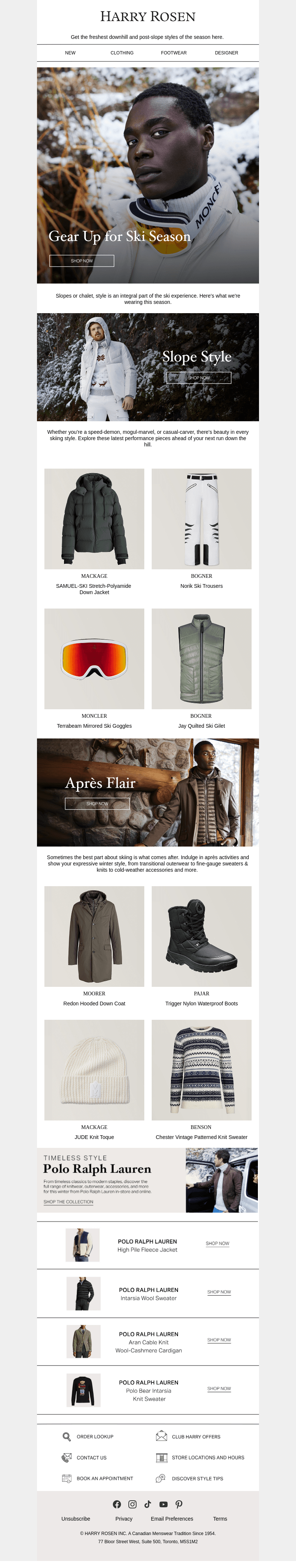 NEW: Ski & Après Looks