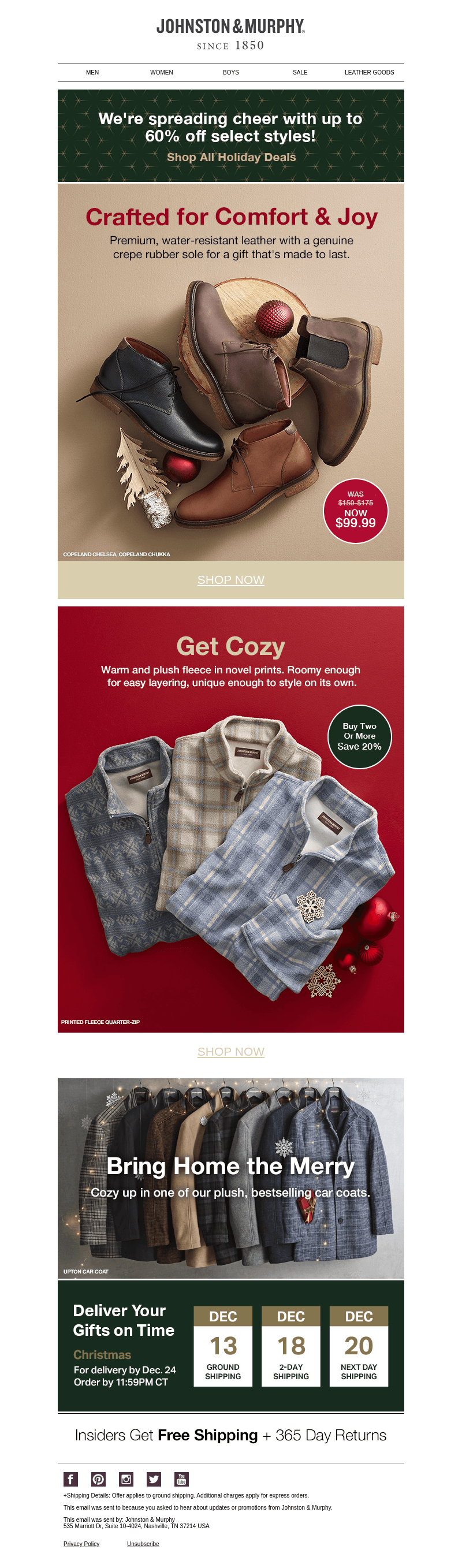 Get Cozy With Up To 60% Off