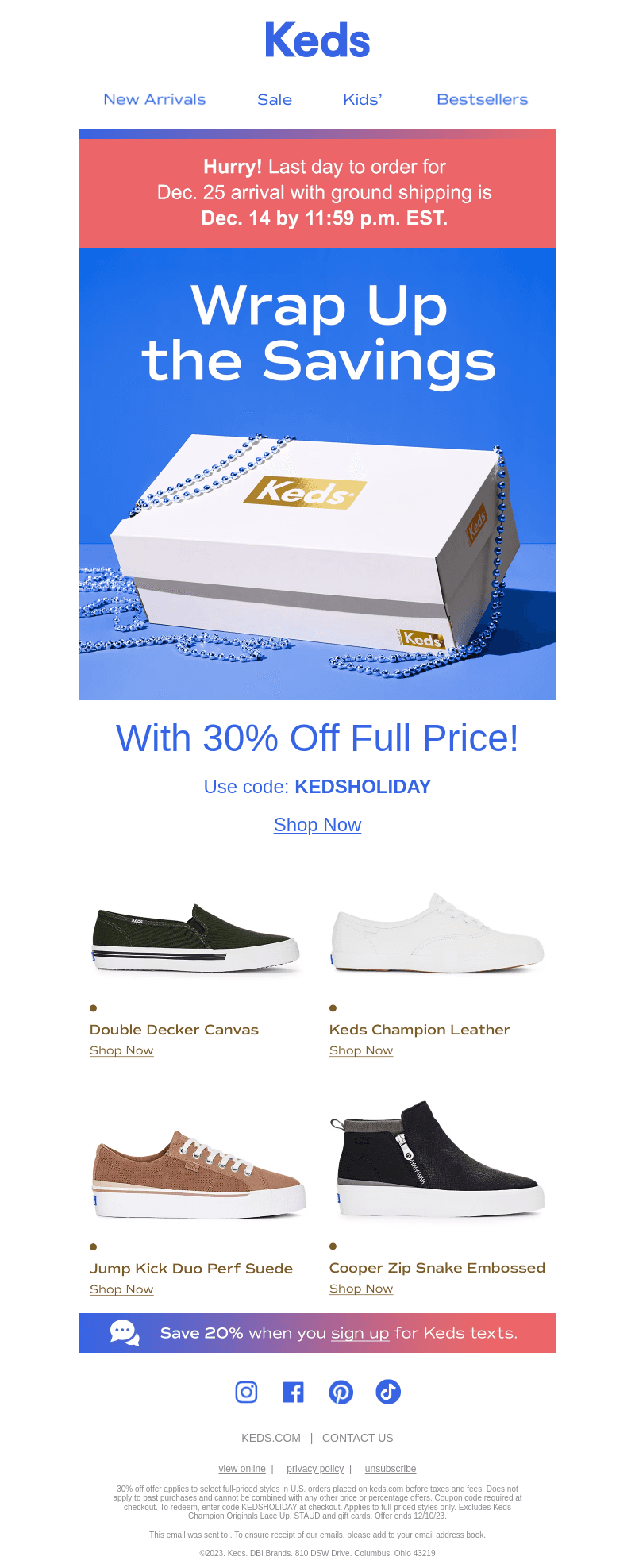 Spread joy with 30% off full price! 🎁