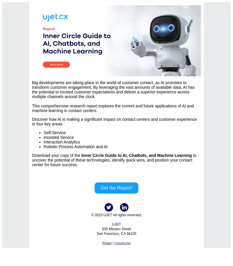 New Report: Inner Circle Guide to AI, Chatbots & Machine Learning