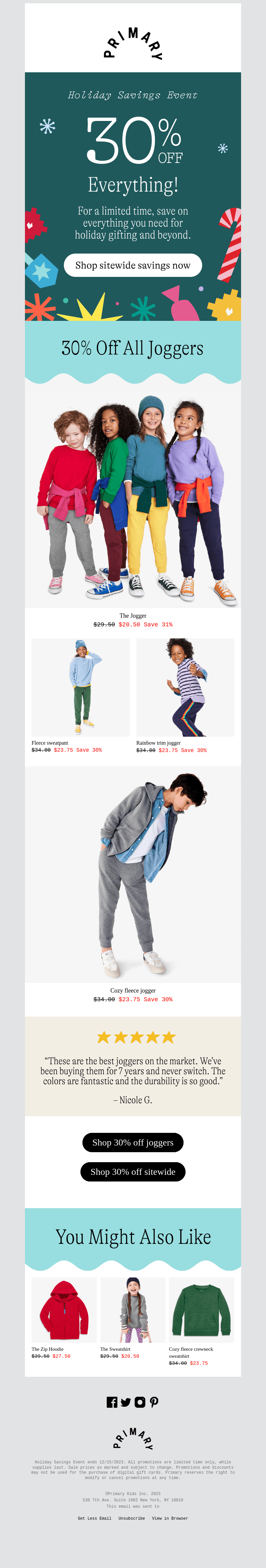 ⭐ 30% Off ALL Joggers ⭐