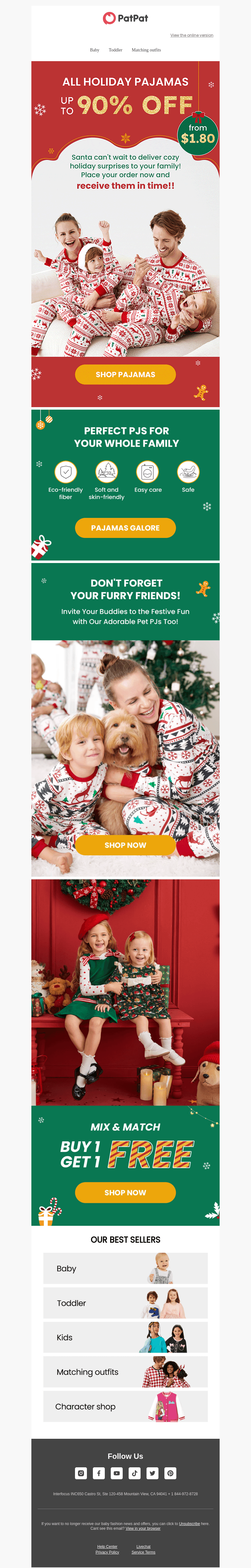 🎄Christmas Pajama Up to 90%OFF 🌟