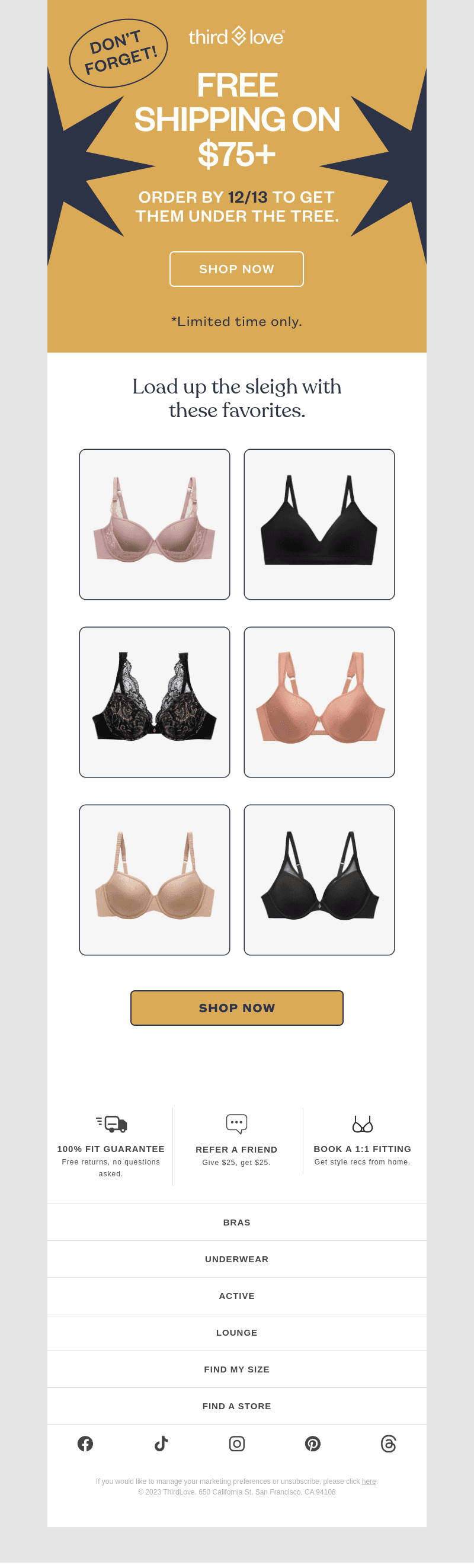 Tick-tock on holiday shopping ⏱️🎁