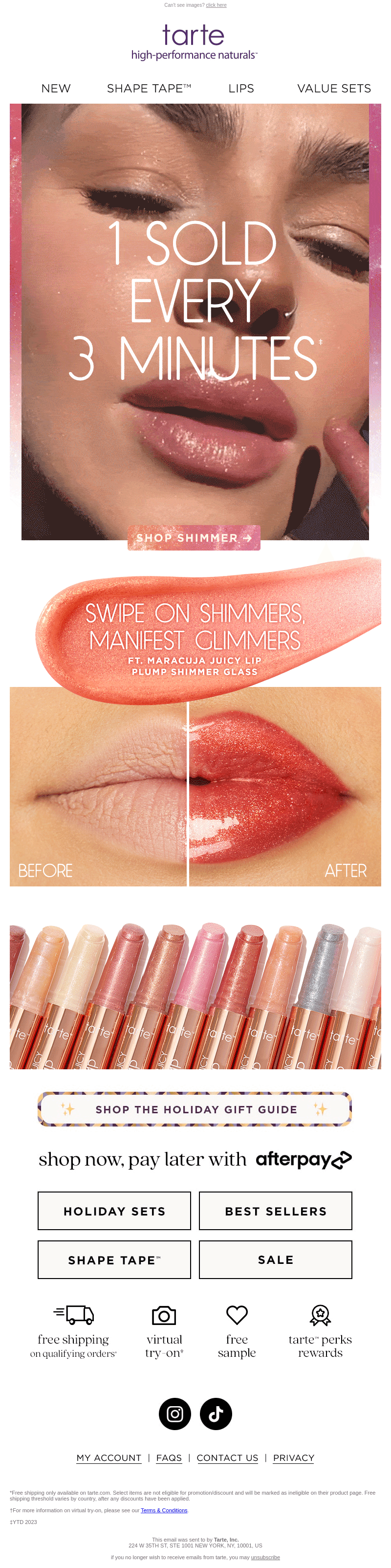 the shimmer that BROKE the internet