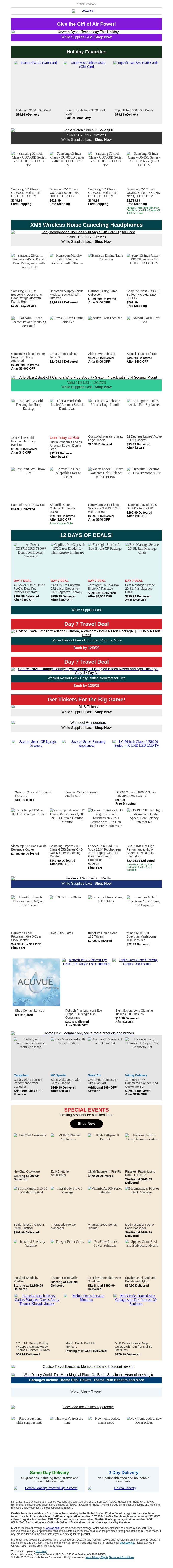 COS email from Thu, Dec 7, 2023