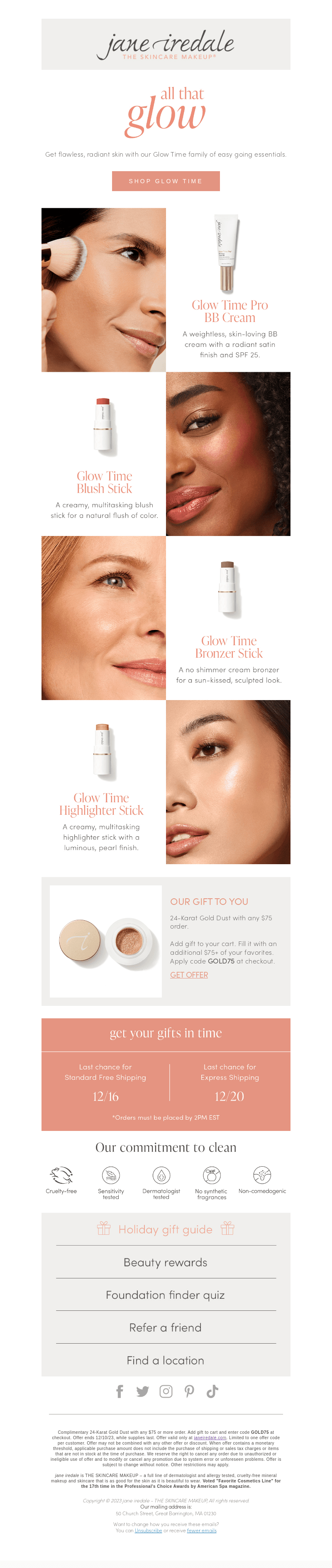 Get that holiday glow