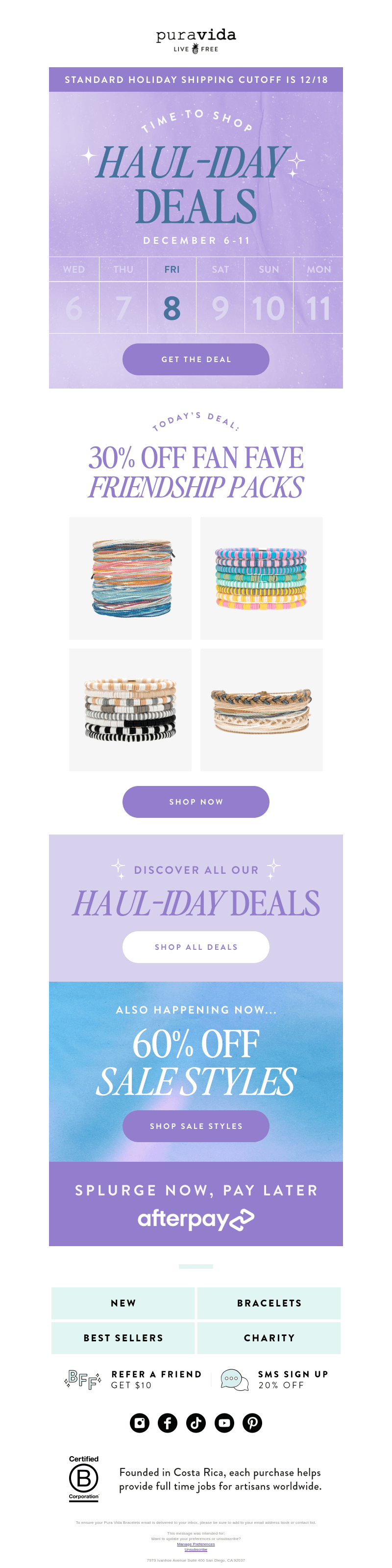 🎄✨ 30% OFF Friendship Packs?! ✨🎄