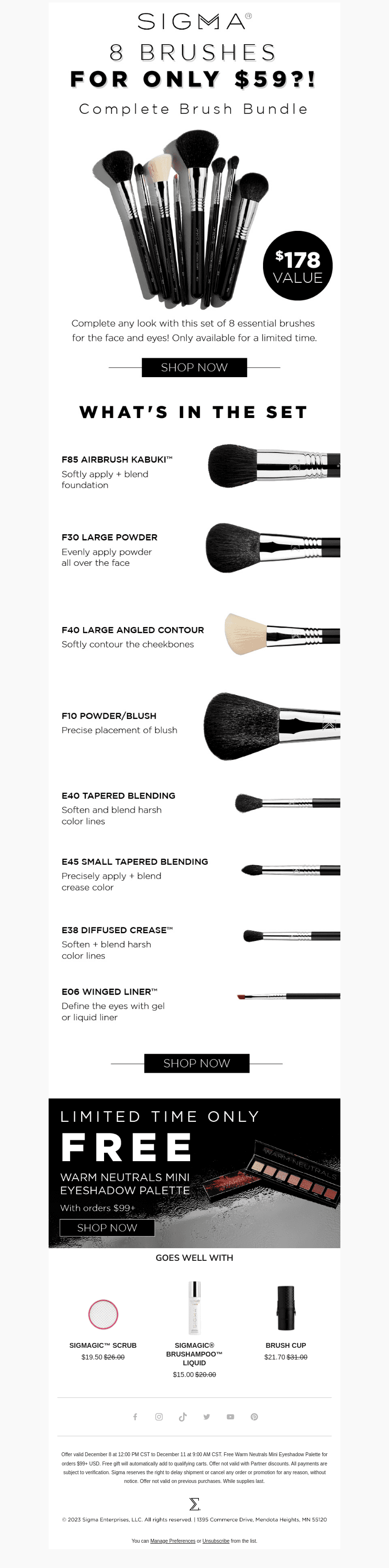 Complete Brush Bundle - Save $119!