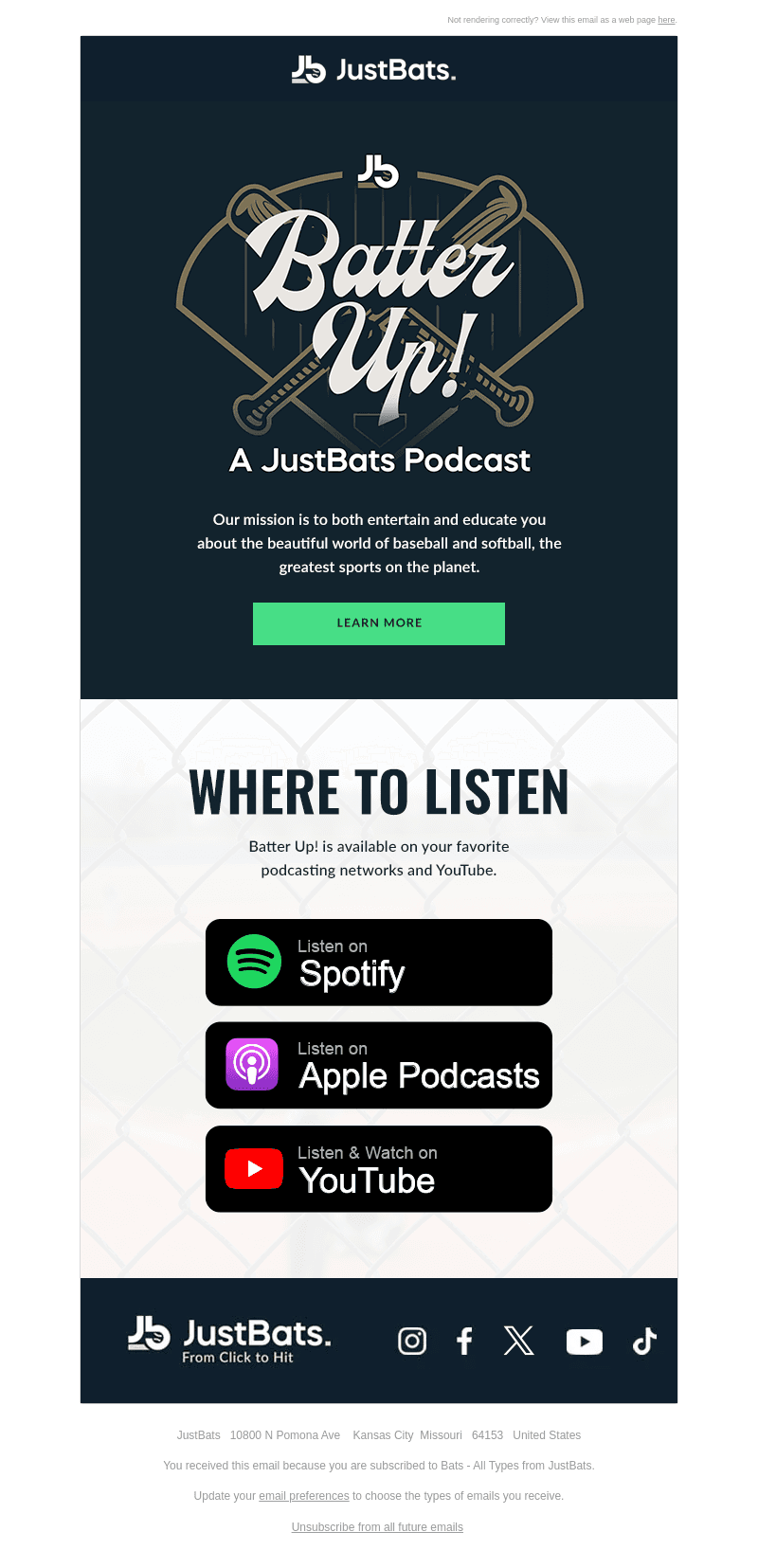 Batter Up! A JustBats Podcast