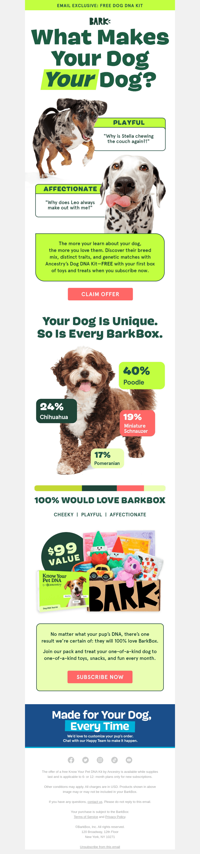 Almost Gone: Your dog’s FREE DNA test!
